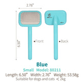 Fenice Pet Grooming Comb Wooden Handle Needle Comb For Hair Pet Brush Beauty Brush Dog Accessories