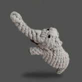 Hot rope knot grinding teeth resistant hand-woven animal cotton rope small and medium-sized dog pet dog toys