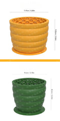 Popular Pet Slow Licking Bowl Silicone Anti Choking Dog Slow Eating Bowl with Suction Cup Easy To Clean