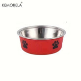KEMORELA Non-Slip Stainless Steel Pet Bowl for Large Medium Small Dogs And Cats - Water And Food Feeder Dish