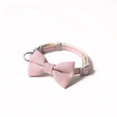 Cute Cat Collar with Bow Tie Adjustable Design Pet Dogs Cats Puppy Necklace Pet Supplies