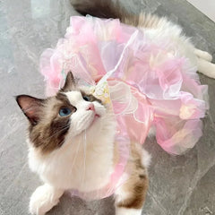 고양이 옷 Pet Princess Clothes Summer Pet Dog Dress For Dogs Skirt Dog Wedding York chihuahua poodle For Dogs Skirts Cat Dresses