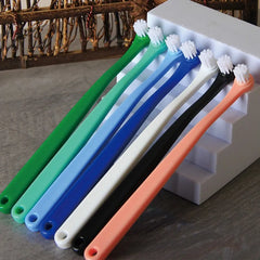 Dog Toothbrush Small Head Pet Toothbrush 2PC Set Dog Teeth Cleaning Oral Care Puppy Toothbrushes Long Handle Cat Teethbrush Suit