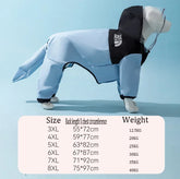 Outdoor Poncho Dog Raincoat 1PC Windproof Water All-Inclusive Hooded Rain Poncho Large Small and Medium for Dogs Pet Supplies