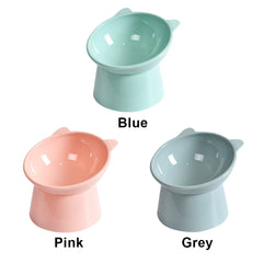 45° Cat Bowl Pet Water Food Feed Dog Bowls Pet Bowl With Inclination Stand Cats Feeder Feeding Bowl Kitten Supplies