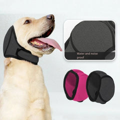 Noise Reduction Dog Ear Covers Hearing Protection Anti-noise Pet Ear Muffs Adjustable Waterproof Dog Earmuffs