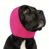 Anti Anxiety Dog Ear Muffs Hood Cover Noise Cancelling for Pets Prevent Head Shake During Grooming Force Dry Bath Trauma Care