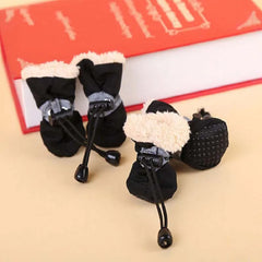 New Waterproof Pet Dog Shoes Anti-slip Rain Snow Boot Footwear Thick Warm For Small Cats Dogs Puppy Dog Socks Booties