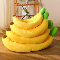 Pet kennel, warm in winter, removable and washable, cat kennel, sofa bed, pet supplies, banana boat, dog kennel, cat kennel