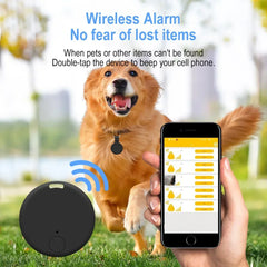 Mini GPS Bluetooth Tracker Tag Key Finder & Child Pet Location Device Anti-Loss Tracker for Belongings, Kids, Pets