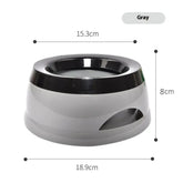 Portable Plastic Pet Dog Bowls No Spill Floating Design Non-Slip Cat Bowl Water Feeder Dry Mouth Support Pet Accessories