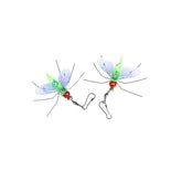 2pcs Simulation Flying insects Cat Teasing Stick Replacement Head Insect Cat Toy Interactive Pet Toys For Kitten