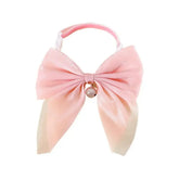 Pet Collar Exquisite Comfortable Decorative Pet Kitten Cat Velvet Bowknot Neck Circle Neck Bow Pet Accessories