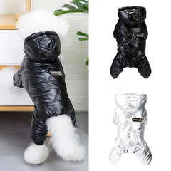 Waterproof Dog Winter Ovrall Clothes Jacket Windproof Outdoor Lightweight Pet Dog Coat Jacket for Small Medium Large Chihuahua