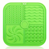 silicone dog licking mat Bath Peanut Butter Slow Eating Licking Feeder Cat Lickmat Feeding Dog Lick Mat dog feeder pet supplies