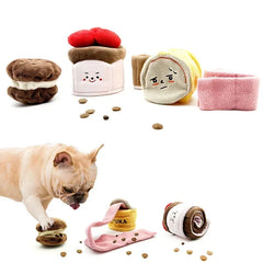 Interactive dog puzzle toy, used for intelligence training and controlling diet, dog snack puzzle toy, fun slow food toy,gift.