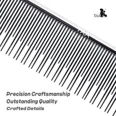 TAA Pet Combs Grooming Comb for Dog Accessories Cat Brush Aerospace Aluminum Alloy Ultra-light Pet Item Puppy Tools Pet Supplies