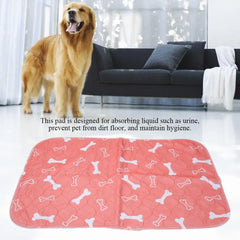 Puppy Pee Pads, Pet Training Pads for Dogs and Cats, Washable & Disposable Housebreaking Pads with Printed Design