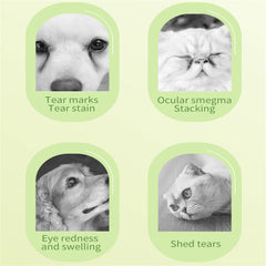 Pet Eye Wipes Cats And Dogs Tearmark Wet Wipes Cats And Dogs Universal No Irritation Cleaning Products 200 Canned Wipes.