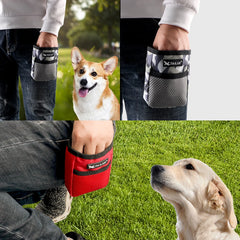 Snack Training Obedience Bag Pet Feed Pocket Pet Food Treat Bag Pet Supplies For Dog Outdoor Training Waist Pouch