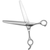 TAA Professional Grooming Pet Scissors Serrated Scissors Patent Fluffy Scissor for Dog Alloy Steel Cat Pet Hair Cutting Tools