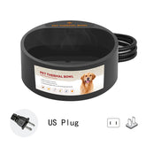 2.2L Dog Heated Water Bowl Pet Thermostatic Dog Bowl for Cats Dogs Chicken Birds Outdoor Winter Dog Bowl Water Bottle