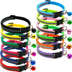 Reflective Flashing Easy Wear Nylon For Puppy Kitten Dog Accessories Necklace Pet Supplies Cat Collar Pet Collar