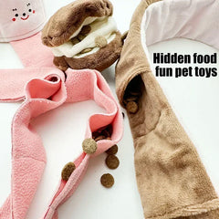 Interactive dog puzzle toy, used for intelligence training and controlling diet, dog snack puzzle toy, fun slow food toy,gift.