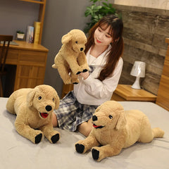 40/70cm Simulation Labrador Dog Plush Toy Creative Realistic Animal Puppy Dolls Stuffed Soft Toys for Children Birthday Gift