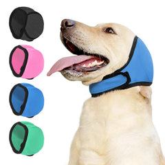 Noise Reduction Dog Ear Covers Hearing Protection Waterproof Dog Calming Earmuff Anti-Noise Shock Proof Pet Headcover