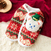 Winter Cat Cute Style 3D Bear Christmas Knitted Sweater Pet Teddy Two Leg Warm Clothes Enhance The Festive Atmosphere