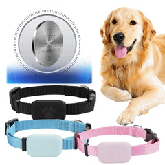 Dog Tracker with Adjustable Collar Smart Pet Locator Cat Tracker for Dogs & Cats