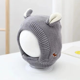 Knitted Dog Hat With Ear Muffs Windproof Warm Earmuffs For Small Medium Puppy Comfort Winter Christmas Gift Pet Accessories
