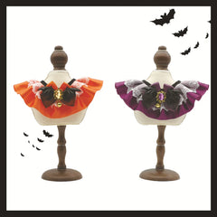 New Halloween Pet Collar Lace Adjustable Bandana for Cats Dogs Photo Prop