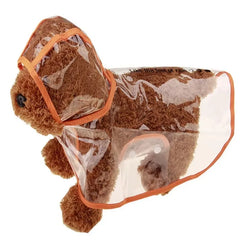 Xs-8XL Pet Dog Clothes Transparent Puppy Raincoat Fashion Color Edge Snap Design Waterproof Dog Rain Coat for Large Dogs Costume
