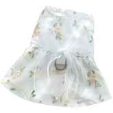 Pet Traction Skirt Lace Cat Dress Princess Dresses Outfit Puppy Clothes Pets Dog Clothing for Wedding Birthday Party Cat Apparel
