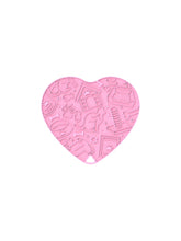 Square and heart-shaped dog and cat licking pads, silicone slow food pads with suction cups, can relieve anxiety in dog licking