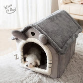 winterFolding houses for small and medium sized dogs and cats, mattresses, pet products, puppy baskets, winter kennels