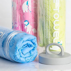 Pet Dog Bath Towel Cat Bath Towel Large Barrel Imitation Absorbing Water Towels Soft Widened Pets Dog Cleaning Towels Deodorizin