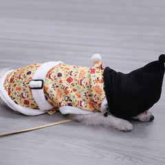 Autumn and winter pet cat and dog hats with fleece warmth hats, Halloween and Christmas pet clothing and supplies