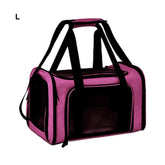 Portable Cat Bag Oxford Cloth Pet Crate Crossbody Tote With Adjustable Shoulder Strap Pet Carrier Cat Travel S 40*25*25cm