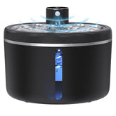 Wireless Cat Water Fountain 3L Stainless Steel Pet Drinking Dispenser Smart Sensor Auto Circulating Filter 4000mAh LED Display