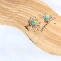 2pcs Simulation Flying insects Cat Teasing Stick Replacement Head Insect Cat Toy Interactive Pet Toys For Kitten
