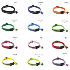 Reflective Flashing Easy Wear Nylon For Puppy Kitten Dog Accessories Necklace Pet Supplies Cat Collar Pet Collar