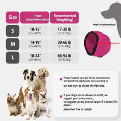 Noise Reduction Dog Ear Covers Hearing Protection Anti-noise Pet Ear Muffs Adjustable Waterproof Dog Earmuffs
