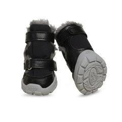 Winter Pet Dog Boots Warm Plush Dog Shoes Non Slip Waterproof Small Dogs Shoes Chihuahua Yorkie Teddy Shoes