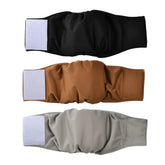 3Pcs Washable Male Dog Diaper for Small Medium Dogs Reusable Pets Physiological Pants Leak Proof Pet Urine Pant Yorkshire Pug