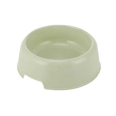 Pet Supplies Candy Colored Plastic Dog Bowl Cat Bowl Bowl Pet Cat Tableware Bowl Bowl Single Small T7Y6