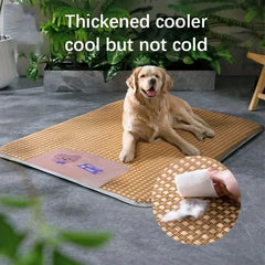 Mat for Dogs Summer Cooling Pet Bed Beds Dog Basket Puppy Cats Accessories Kennel Products Accessory Large Bedding Cushions Pets