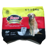 Male Dog Diapers Urine Shorts Water-Absorbing Type Disposable Sanitary Pants for Cats Pet Health Pet Care